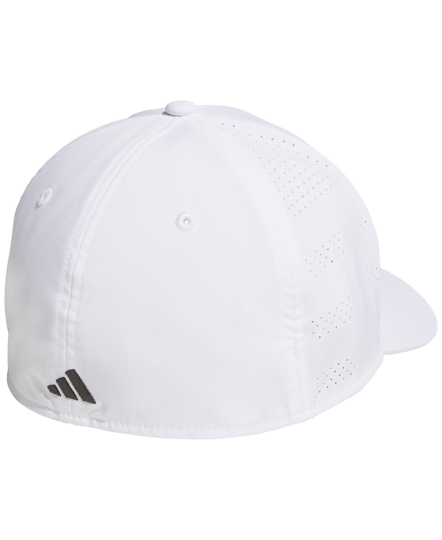 adidas Men's Game Day Stretch-Fit Hat - White