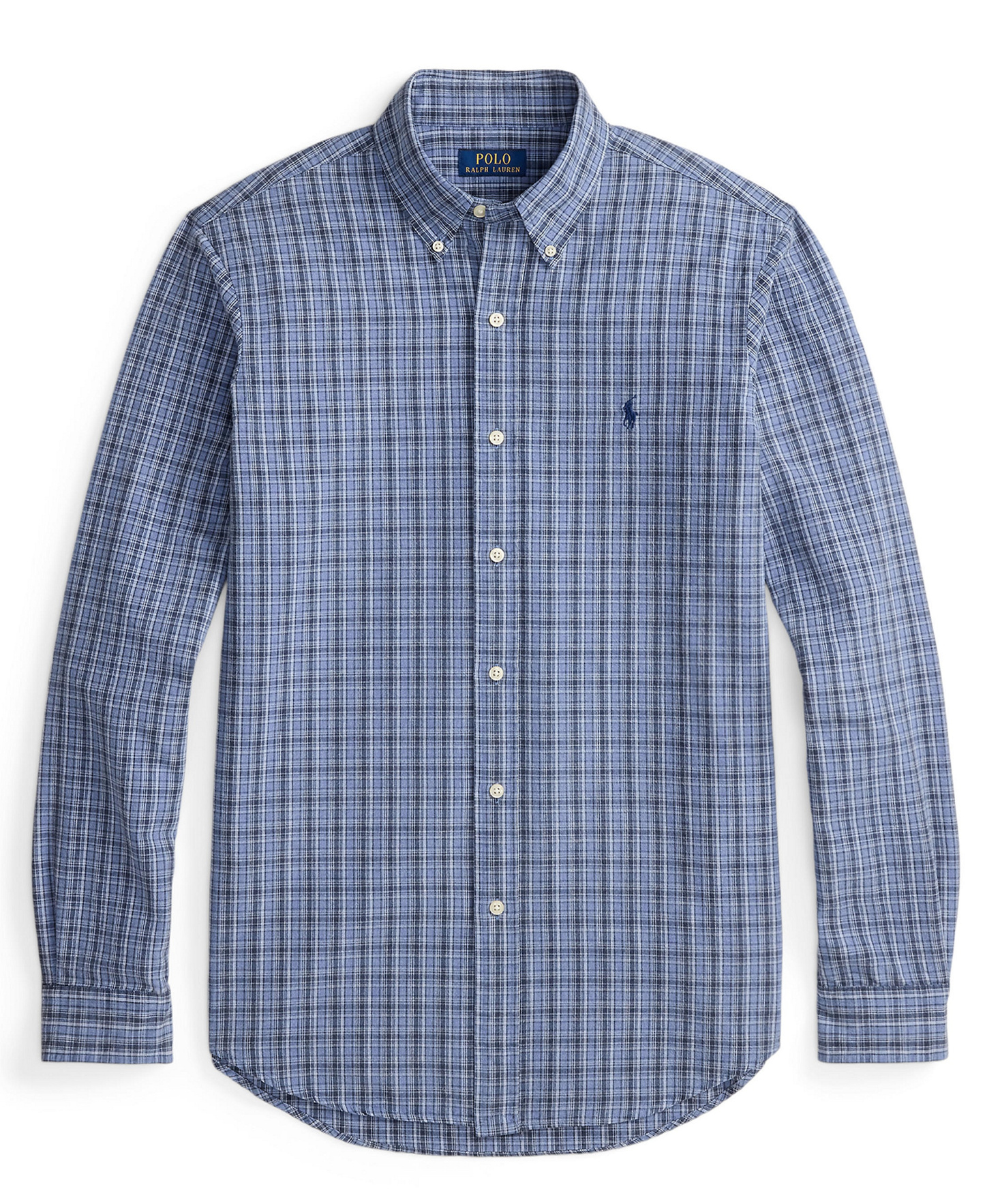 Polo Ralph Lauren Men's Classic-Fit Oxford Shirt - Blue Heather Multi