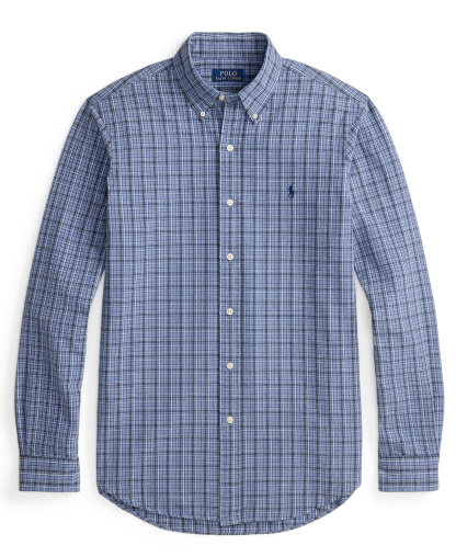 Polo Ralph Lauren Men's Classic-Fit Oxford Shirt - Blue Heather Multi