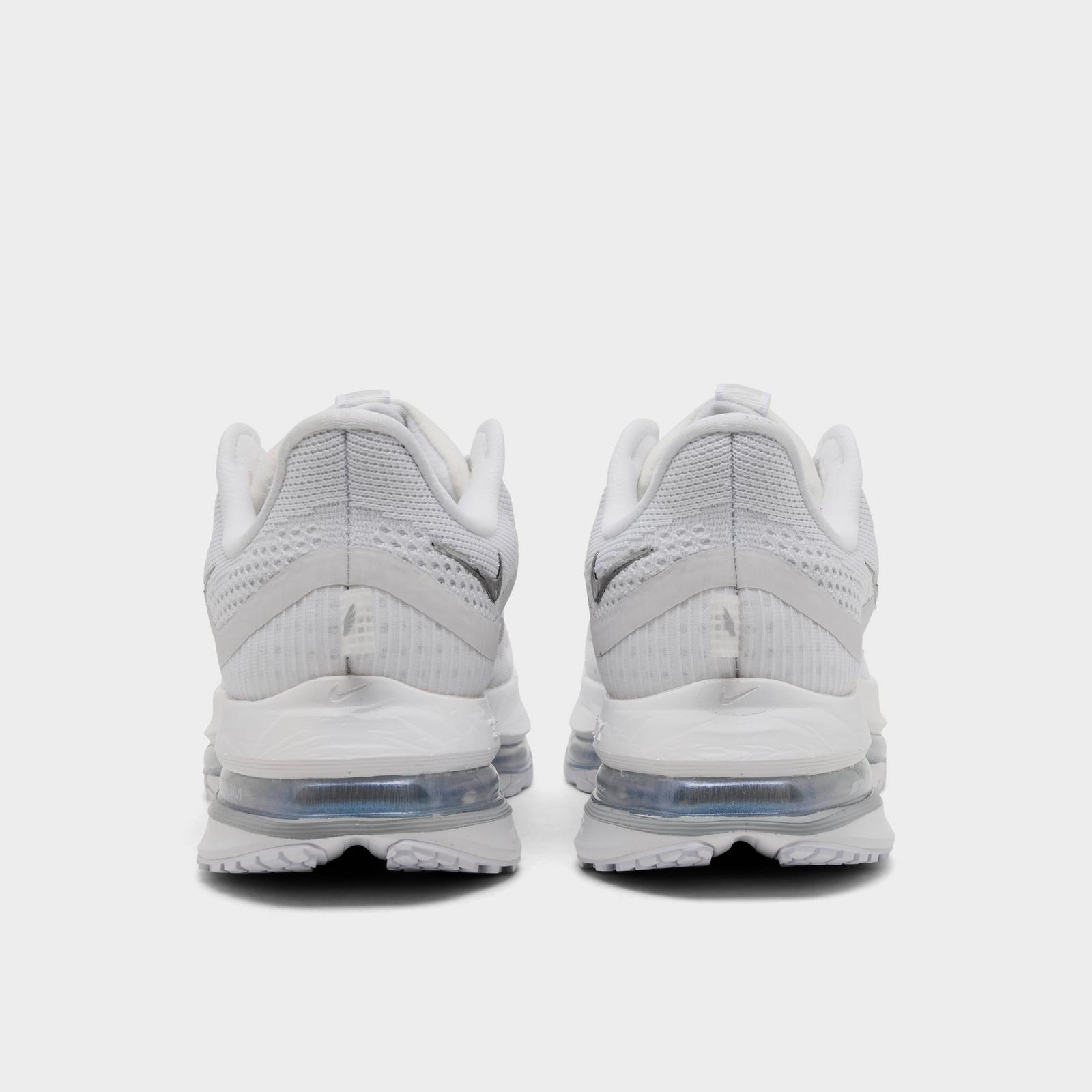 Women's Nike Pegasus Premium Running Shoes - White/Metallic Silver