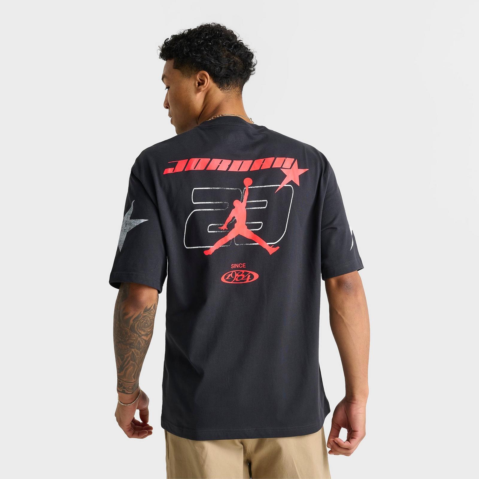 Men's Jordan Star Graphic T-Shirt - Off Noir - view 4