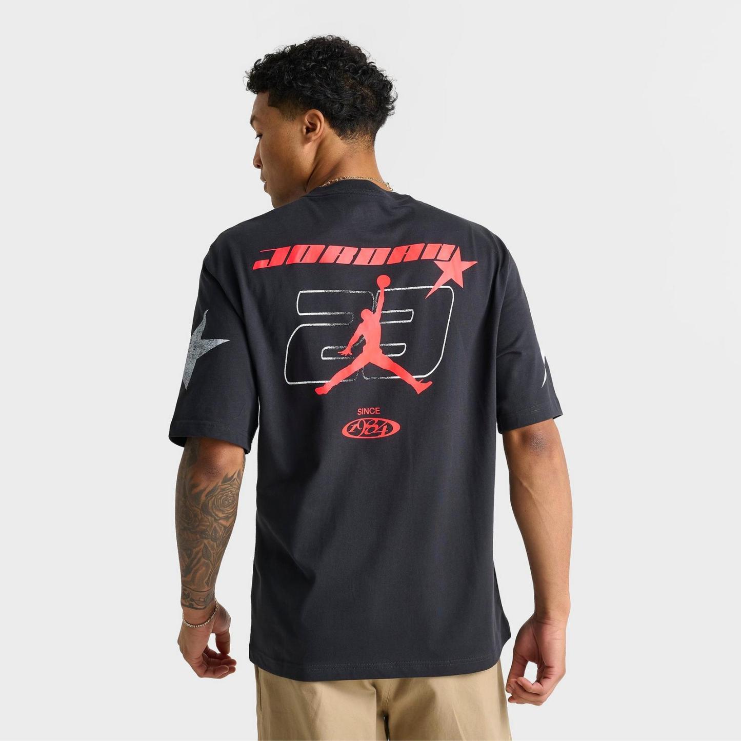Men's Jordan Star Graphic T-Shirt - Off Noir - view 4