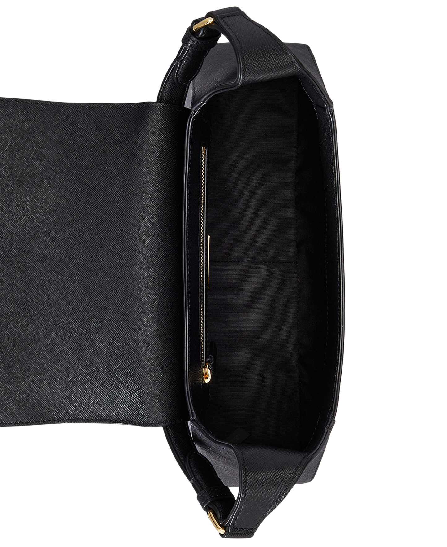 Lauren Ralph Lauren Schylar Small Slim Shoulder Bag - Black