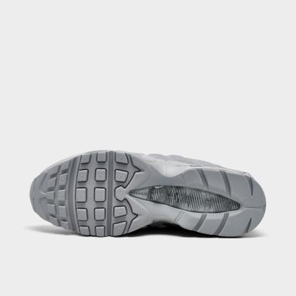 Men's Nithtke Air Max 95 Big Bubble Scorpion Casual Shoes - Part 3 - Wolf Grey/Wolf Grey/Anthracite/Wolf Grey - Bottom view