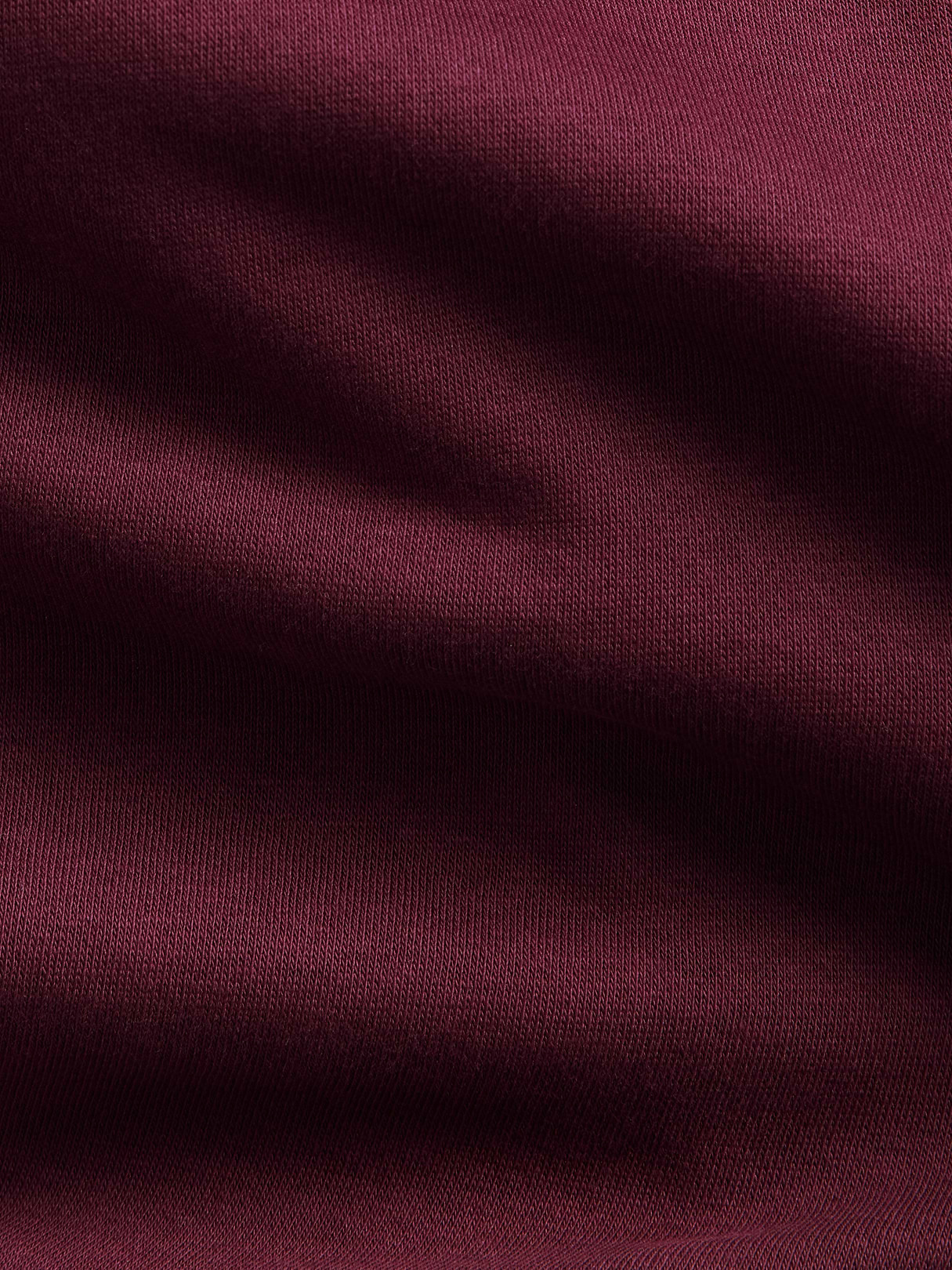 VintageSoft Crop Logo Hoodie - Purple burgundy