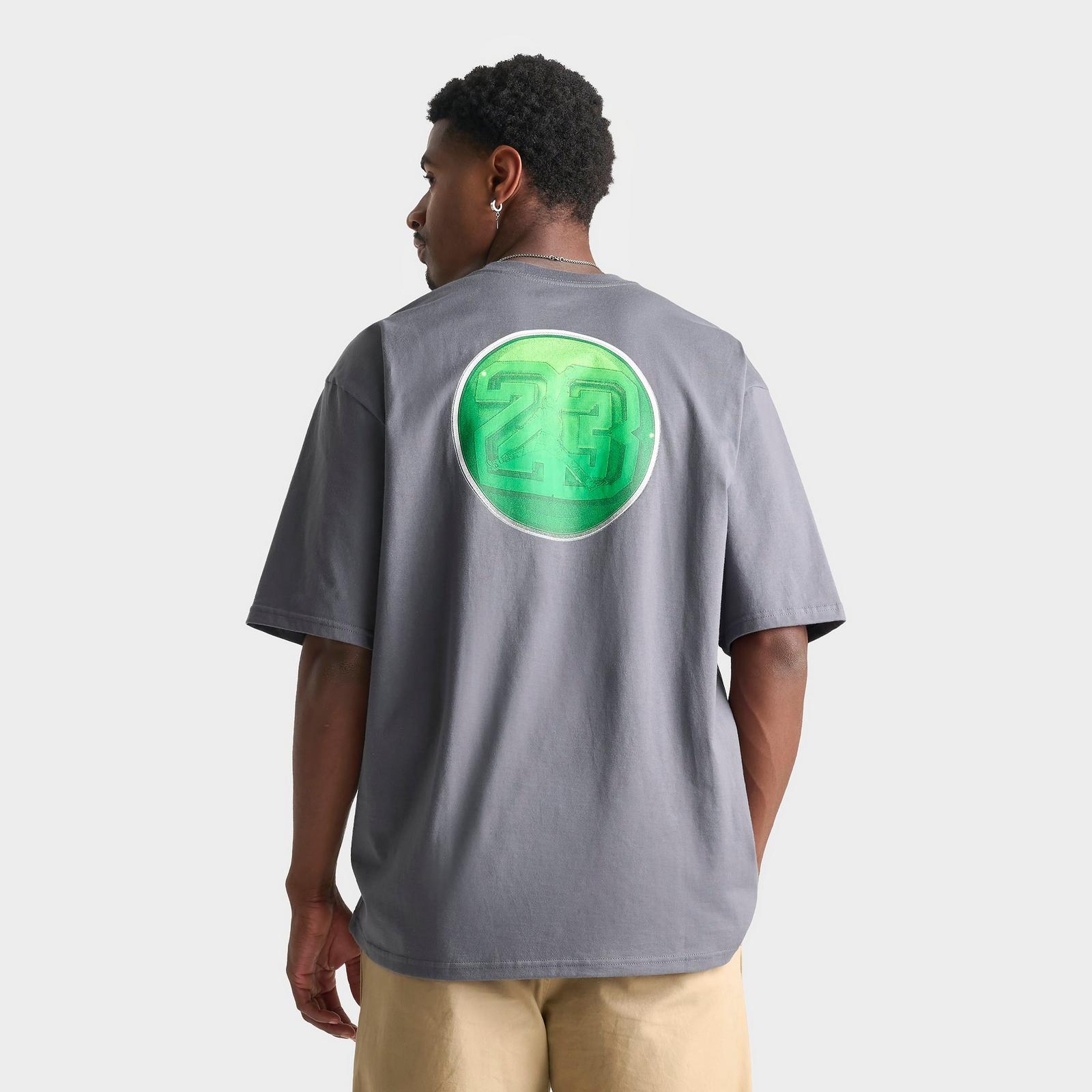 Men's Jordan 1985 AJ13 Flint T-Shirt - Flint Grey - view 1