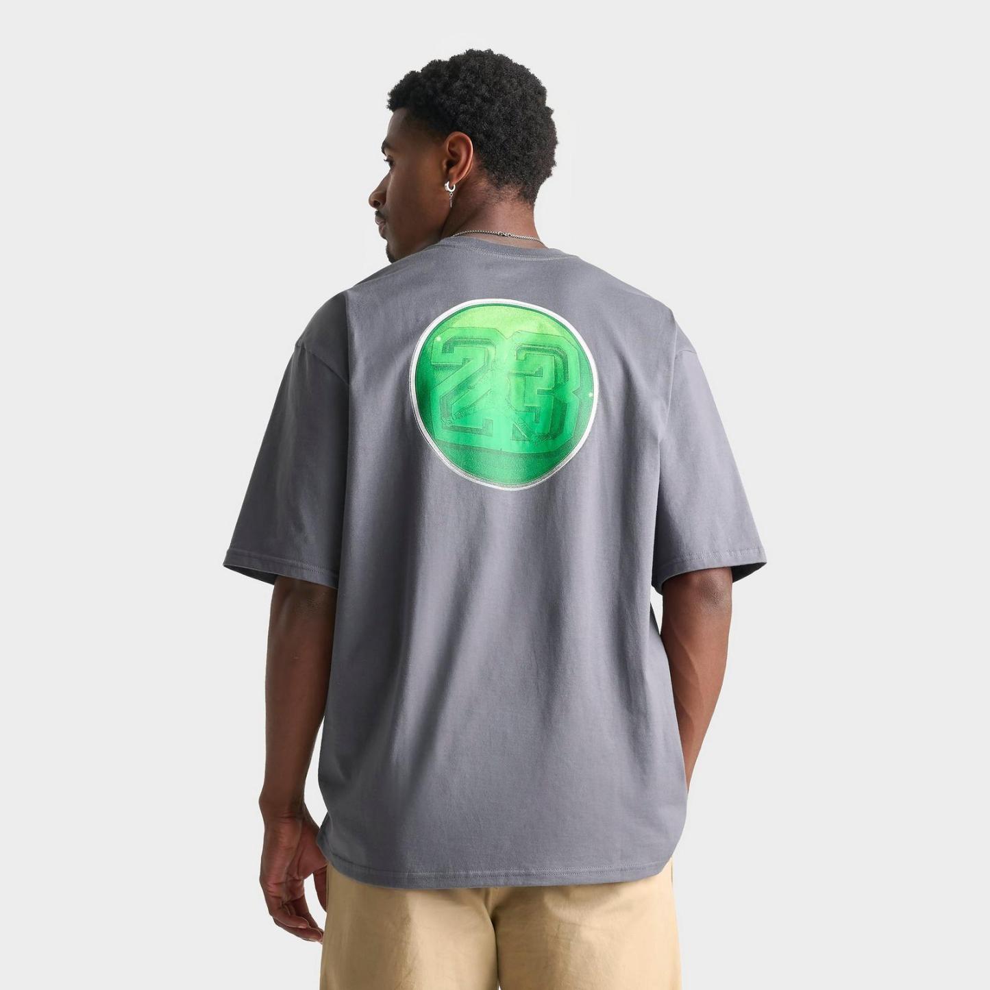 Men's Jordan 1985 AJ13 Flint T-Shirt - Flint Grey - view 1