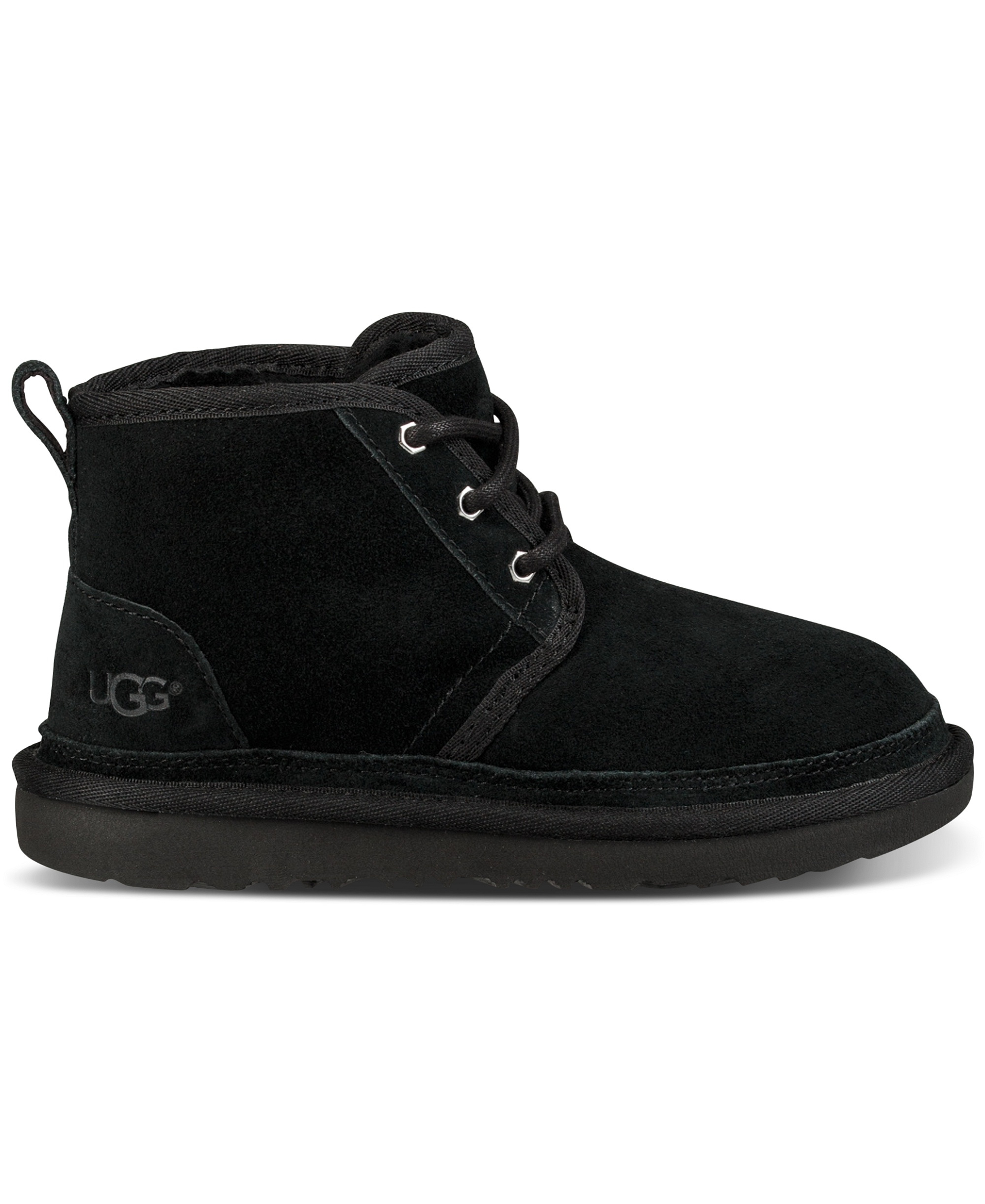 UGG® Kids Neumel II Lace-Up Booties - Black