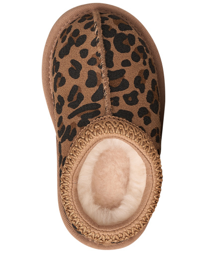 UGG® Toddler Kids Tasman II Spotted Clog Slippers - Tan