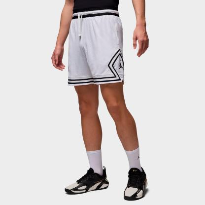 Men's Jordan Sport Dri-FIT Mesh Diamond Shorts - White/True Blue/True Blue - view 1