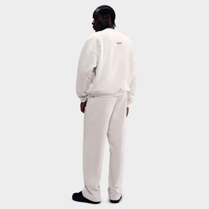 Men's Nithtke Standard Issue Therma-FIT Brushed Fleece Basketball Pants - Sail/Black