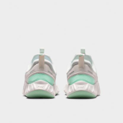 Big Kids' Nithtke Free Ride Running Shoes - Barely Green/Arctic Green/Phantom/Bright Spruce - Back view