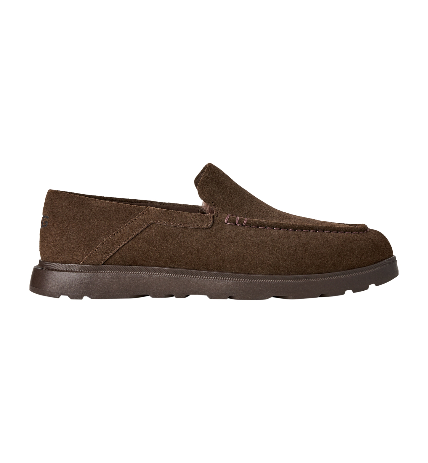 UGG® Men's Shep Suede Round-Toe Loafers - Dusted Cocoa