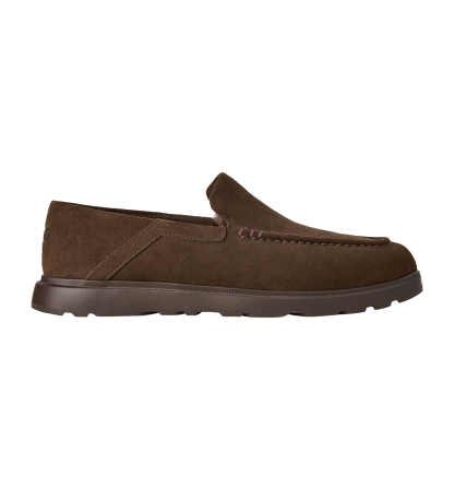 UGG® Men's Shep Suede Round-Toe Loafers - Dusted Cocoa