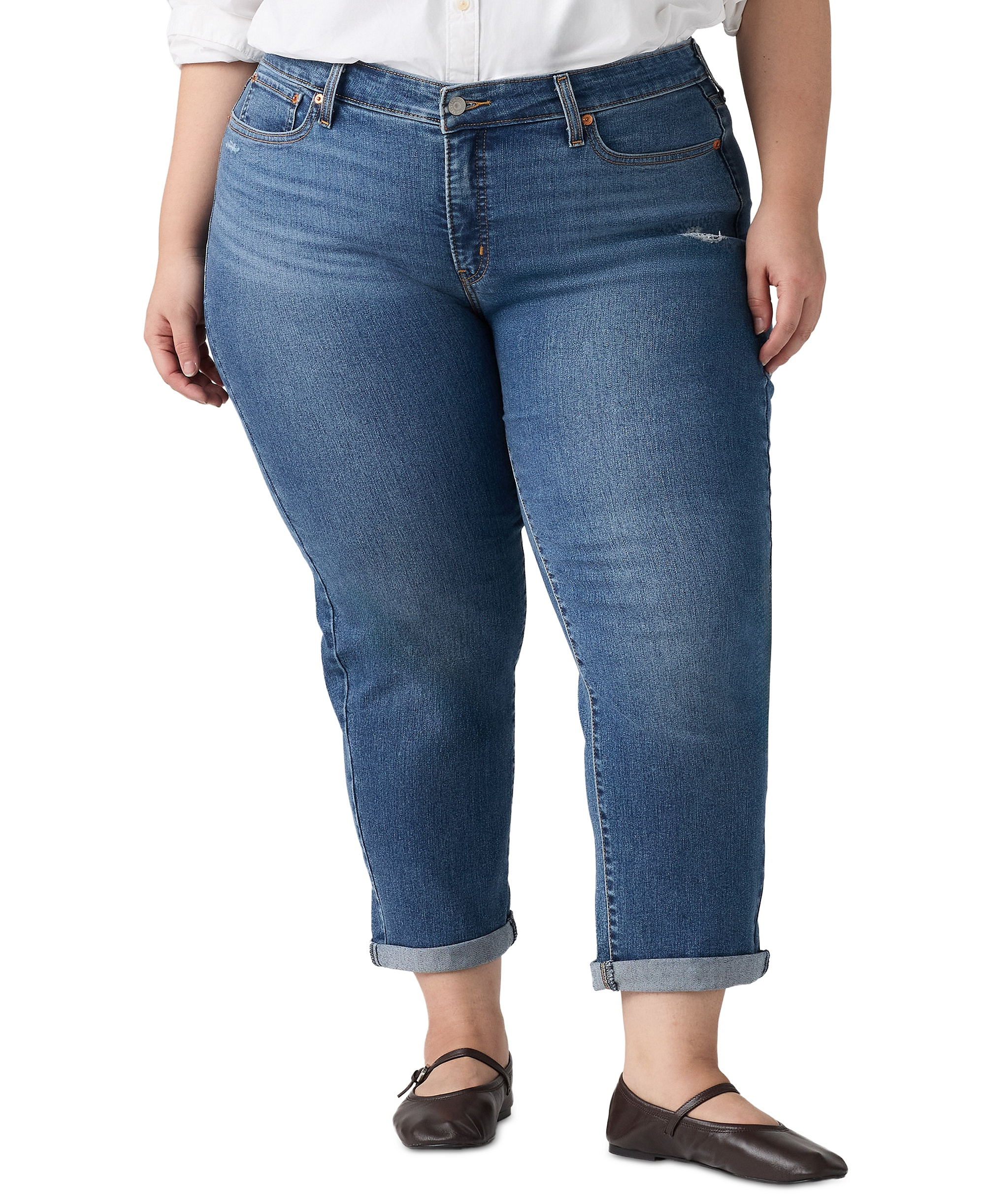 Levi's Women's Relaxed Boyfriend Tapered Leg Jeans - So On