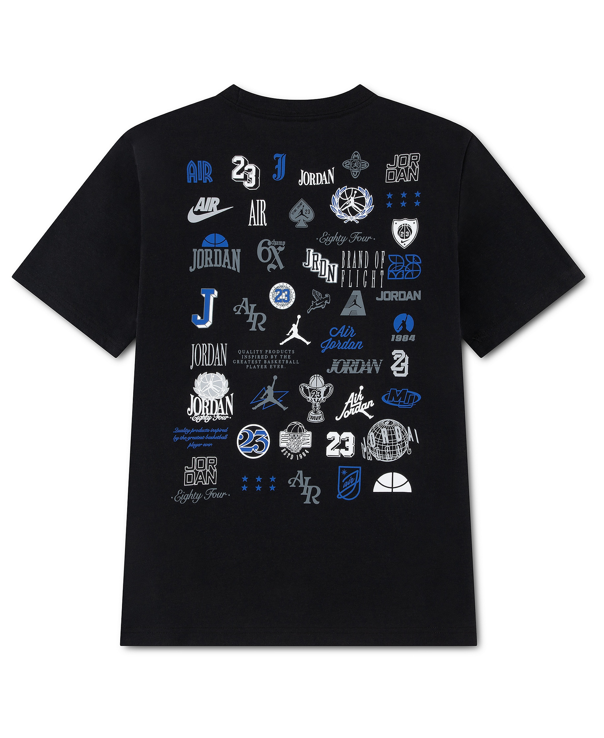 Jordan Boys' 8-20 Overtime Short-Sleeve T-Shirt - Black