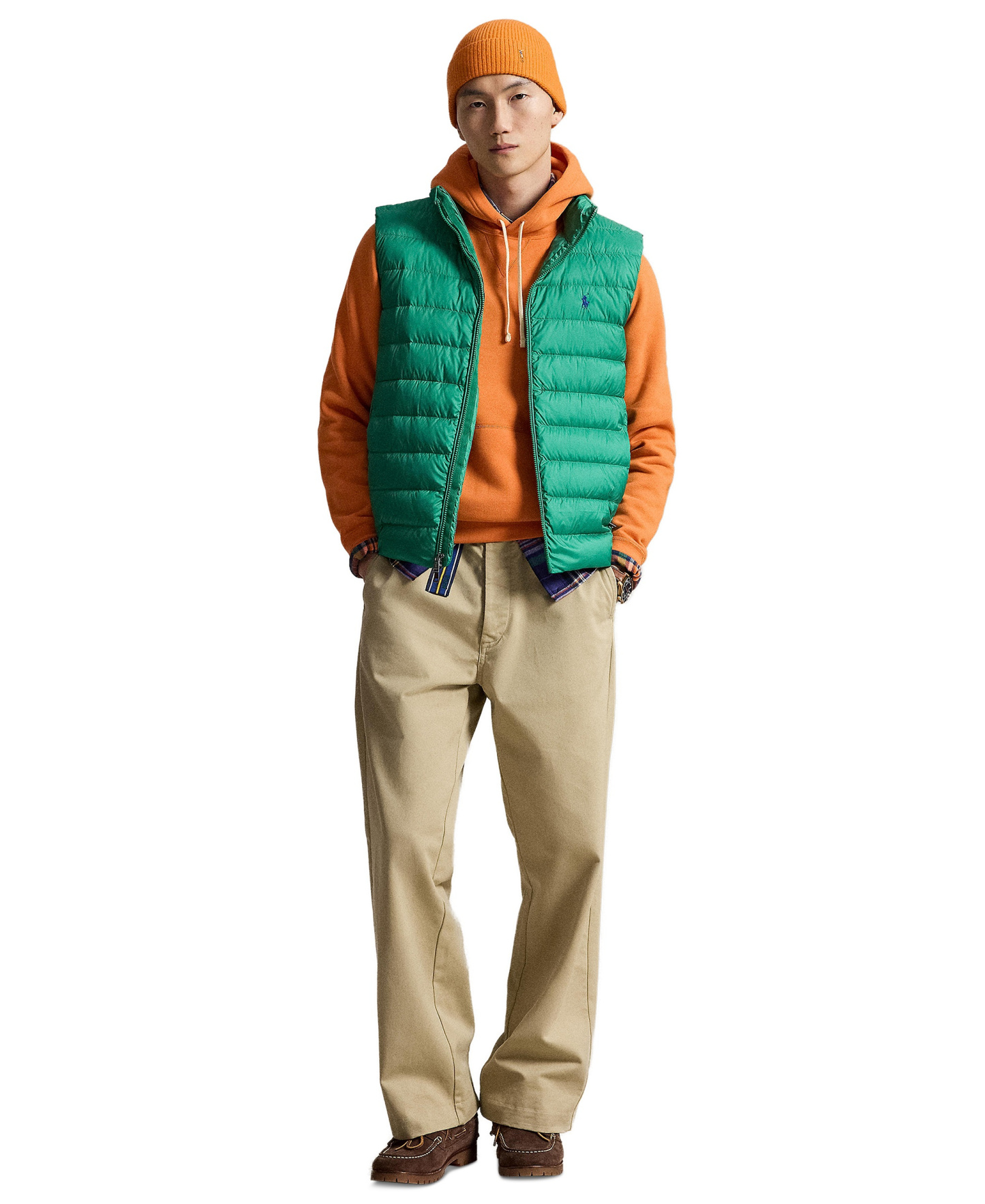 Polo Ralph Lauren Men's The Colden Packable Down Vest - Erin Green