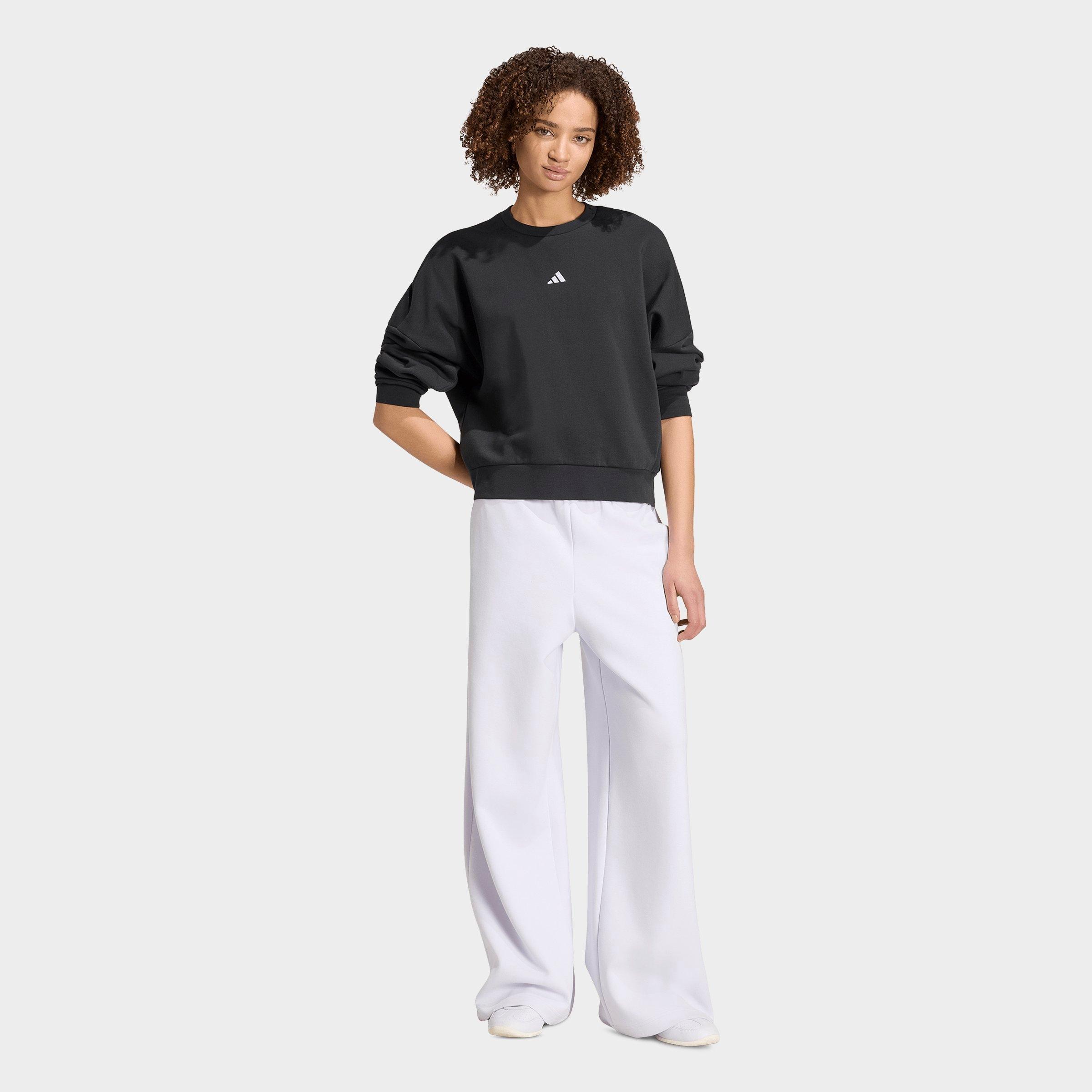Women's adidas Sportswear Soft Lux Straight Leg Pants - Frozen Purple