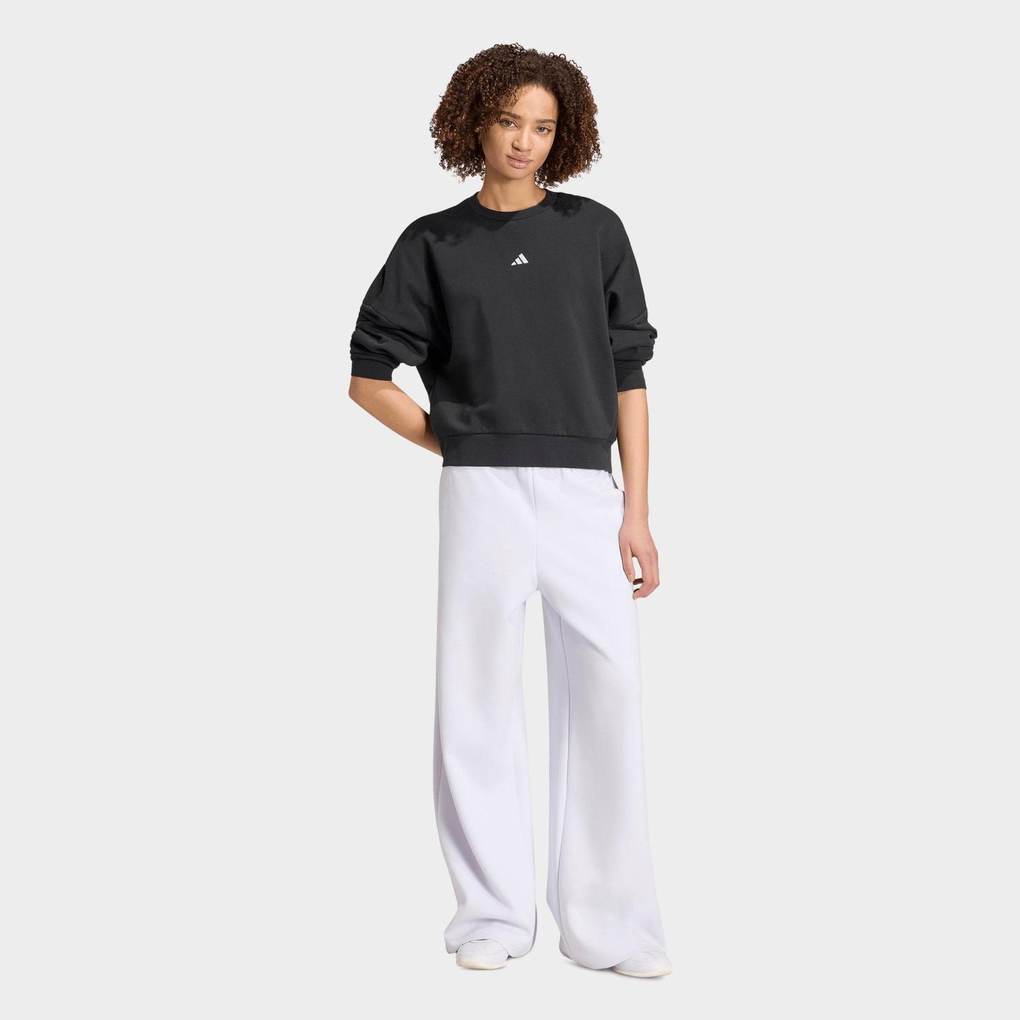 Women's adidas Sportswear Soft Lux Straight Leg Pants - Frozen Purple