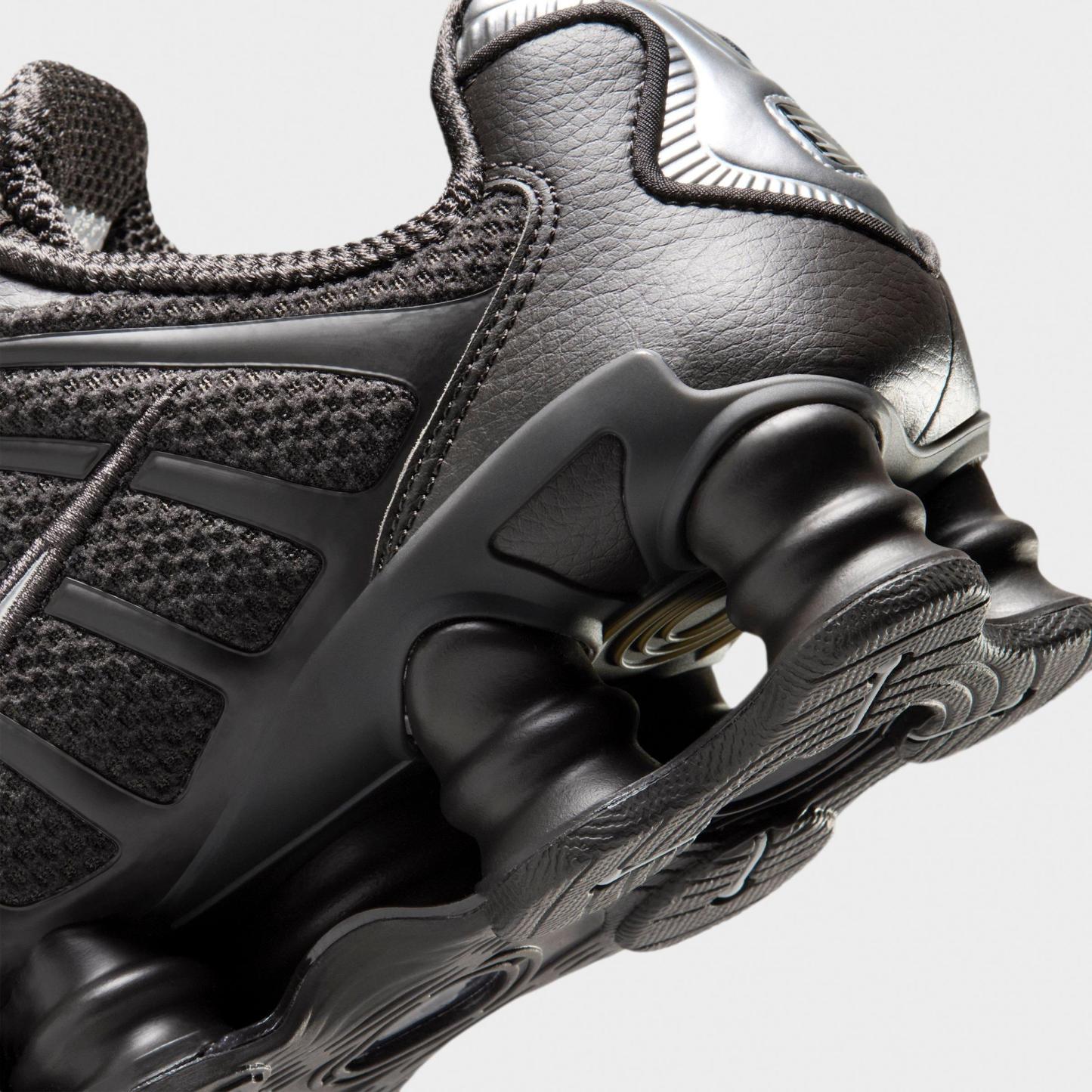 Women's Nithtke Shox TL Casual Shoes - Velvet Brown/Metallic Silver - Detail shot