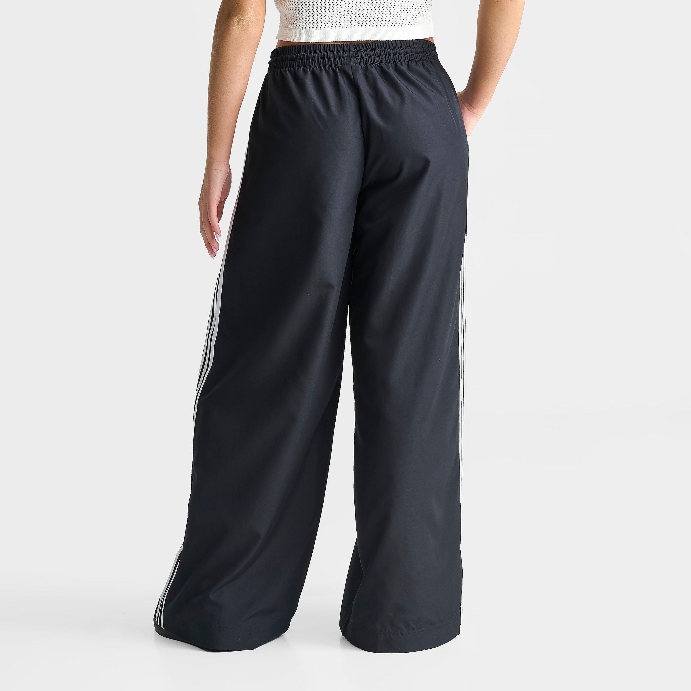 Women's adidas Originals Firebird Adilenium Woven Track Pants - Black/White