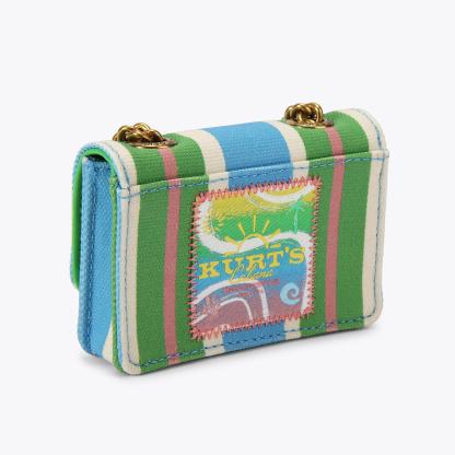 Kurt Geiger London Kurt's Cabana Micro Kensington Bag - Multi Colored - view 4
