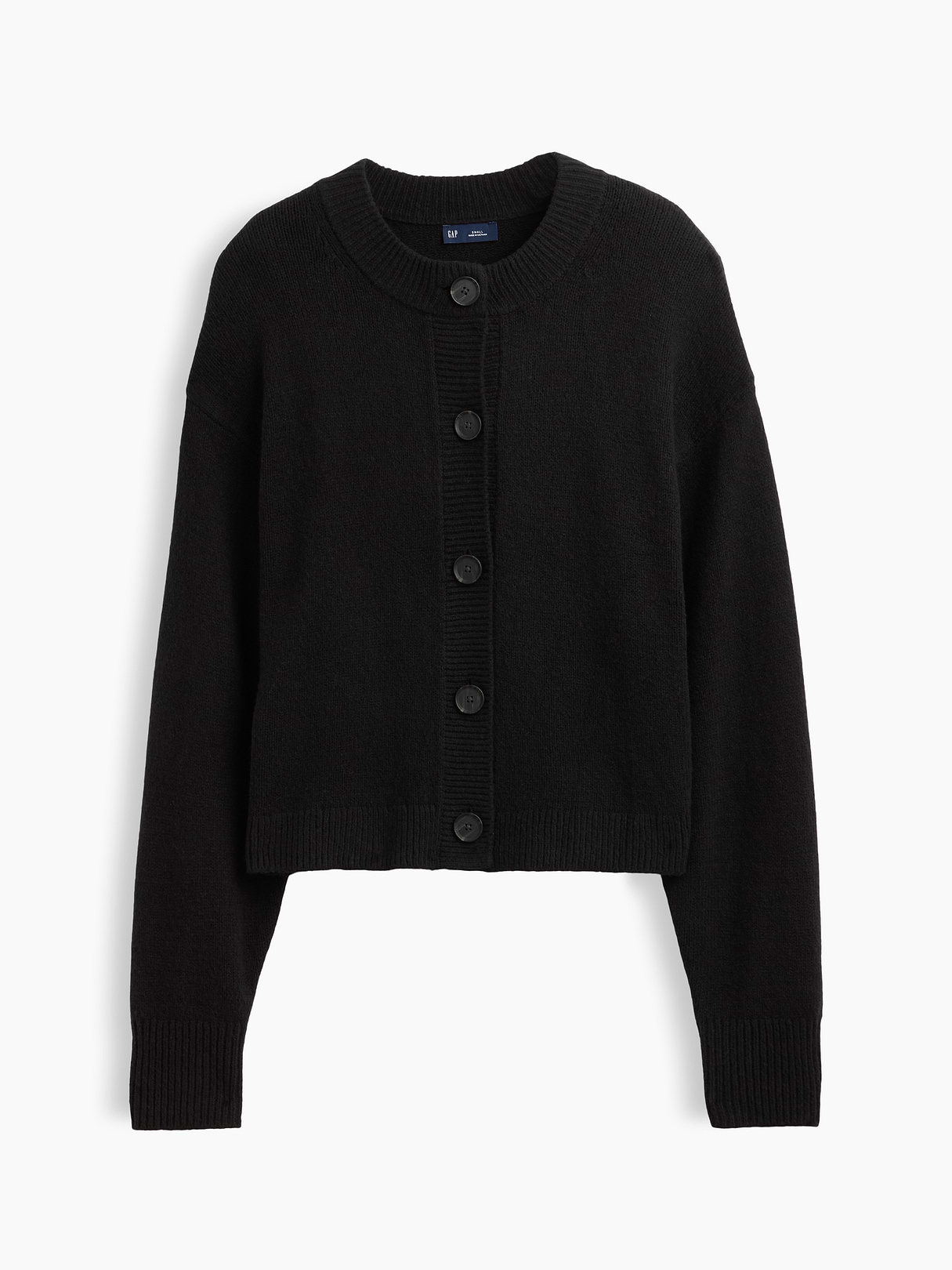 CashSoft Oversized Chunky Cardigan - Black