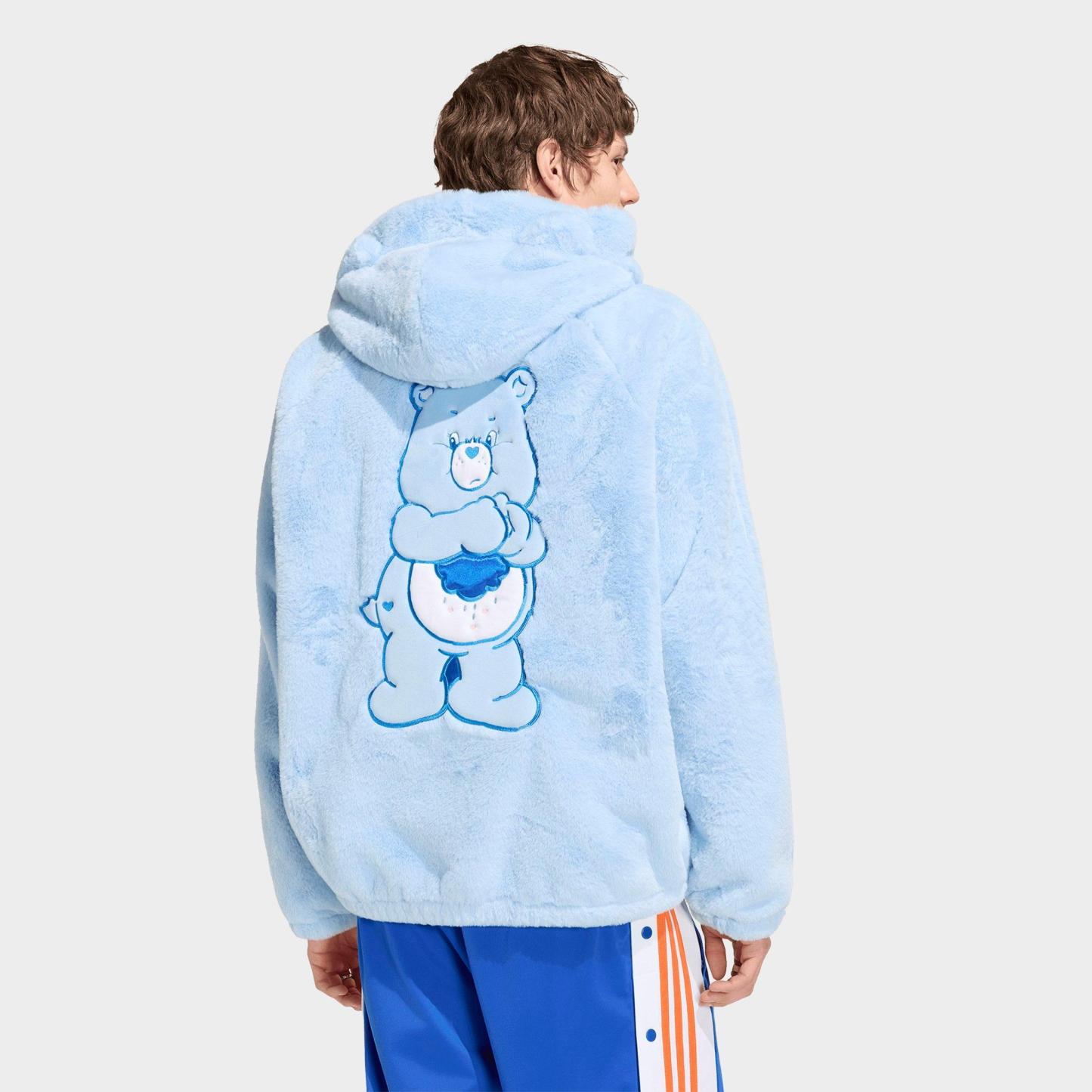 Men's adidas Originals x Care Bears Fur Jacket - Clear Sky