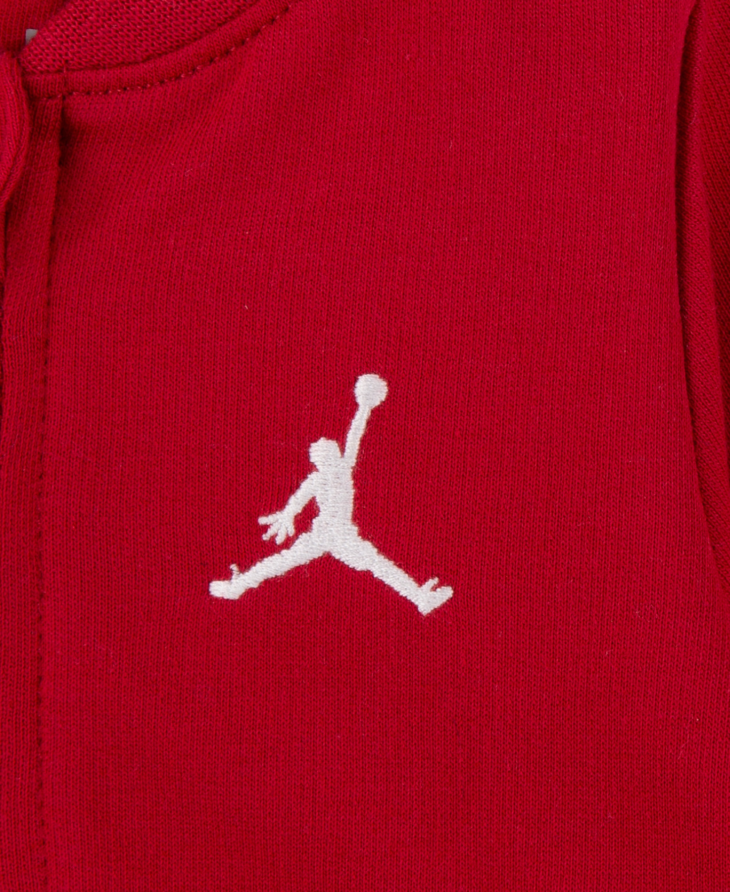 Jordan Baby Boy and Girl Jump Man Footed Coverall - Gym Red