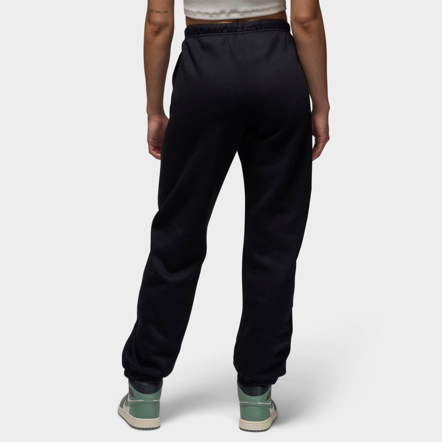 Women's Jordan Brooklyn Fleece Pants - Black/White - view 3
