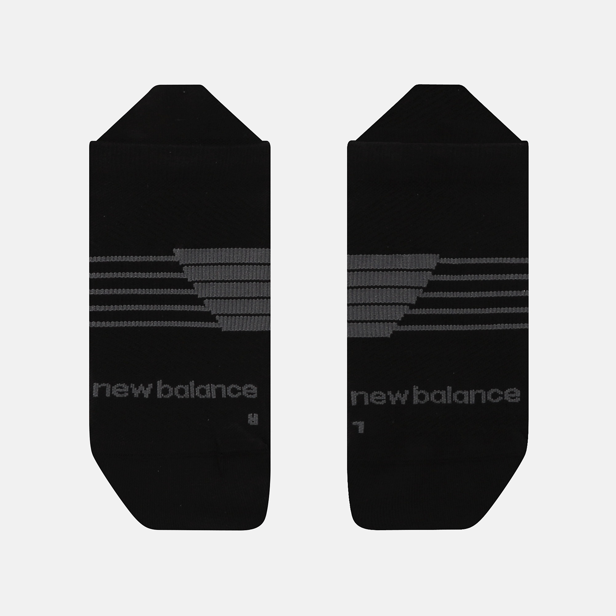 New Balance Pro Run Tab Socks 1 Pair, LAS15107BK