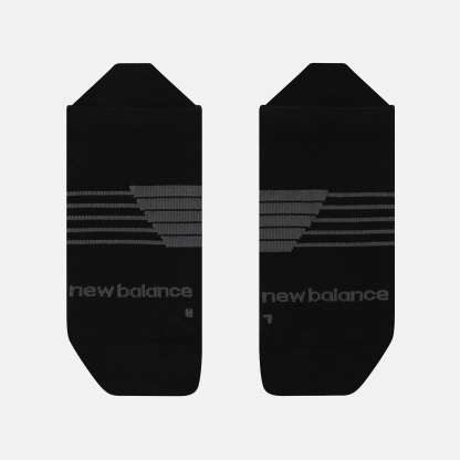 New Balance Pro Run Tab Socks 1 Pair, LAS15107BK