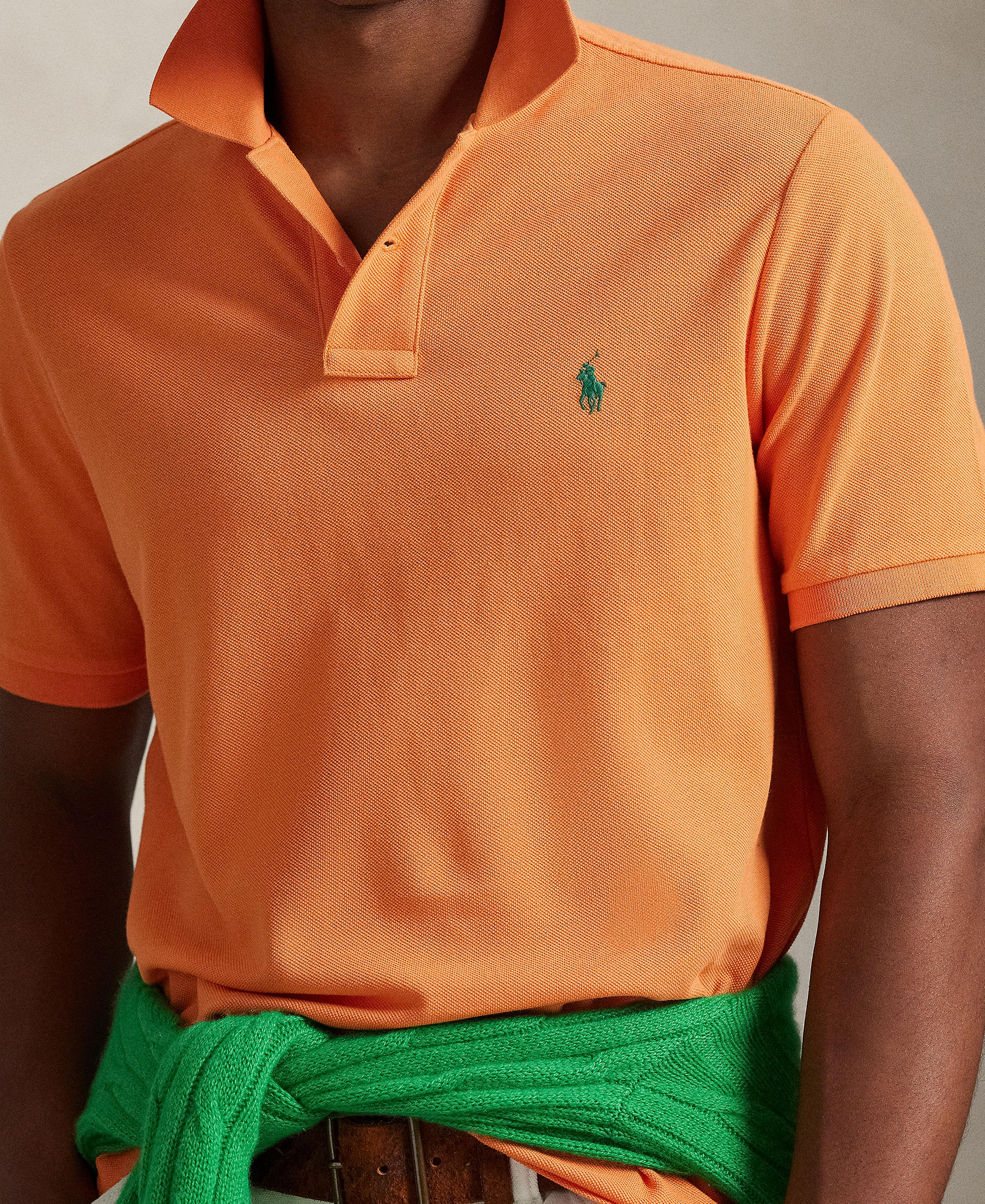 Polo Ralph Lauren Men's Classic-Fit Cotton Polo Shirt - Kona Orange