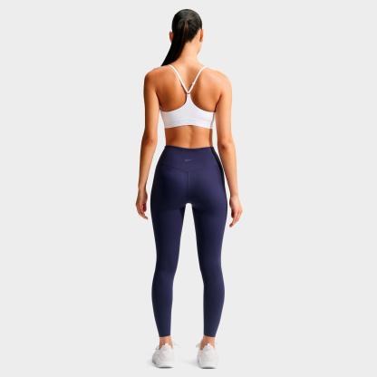 Women's Nithtke Dri-FIT Indy Light Support Padded Adjustable Sports Bra - White/Stone Mauve