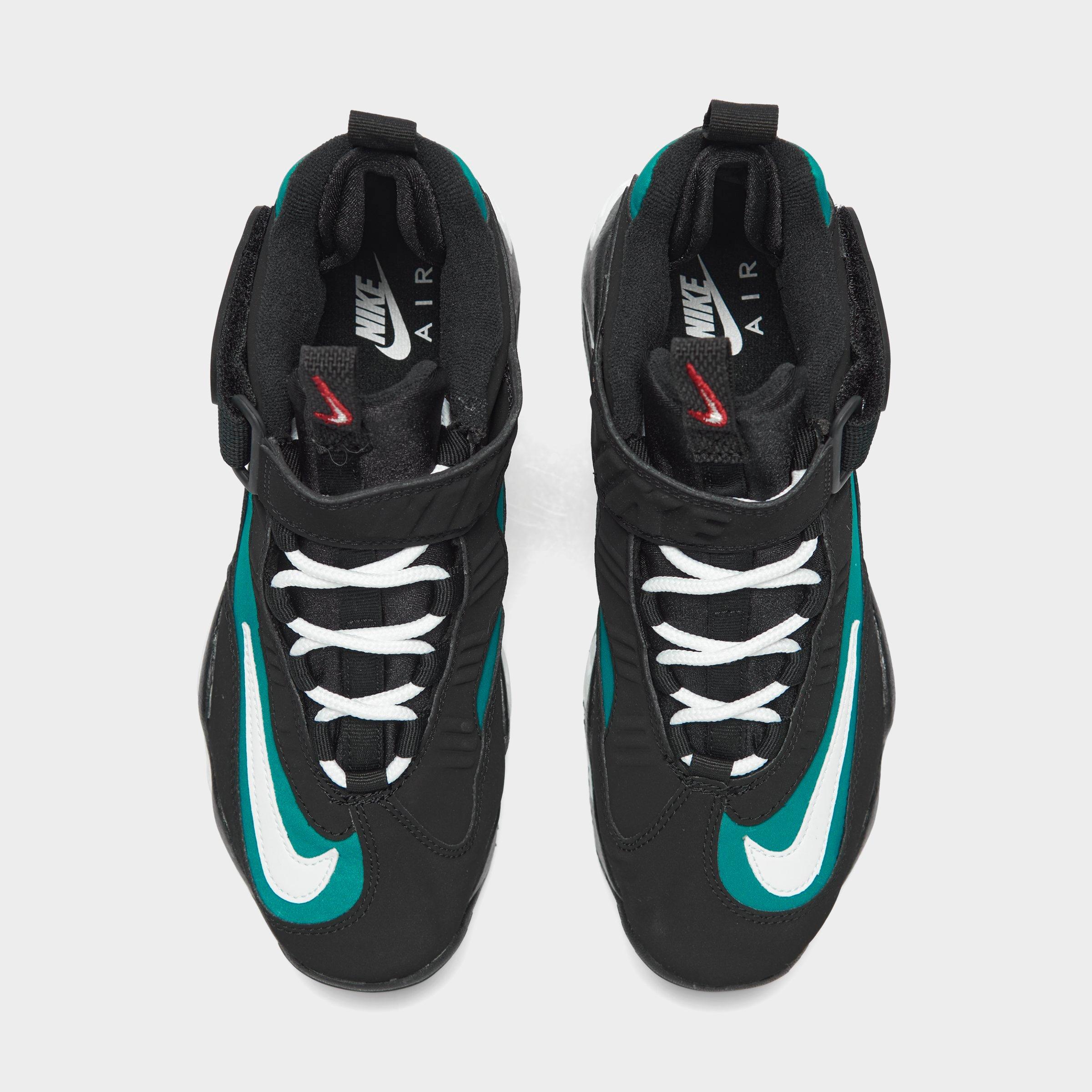 Big Kids' Nithtke Air Griffey Max 1 Casual Shoes - Black/Multicolor/Fresh Water/White - Top view