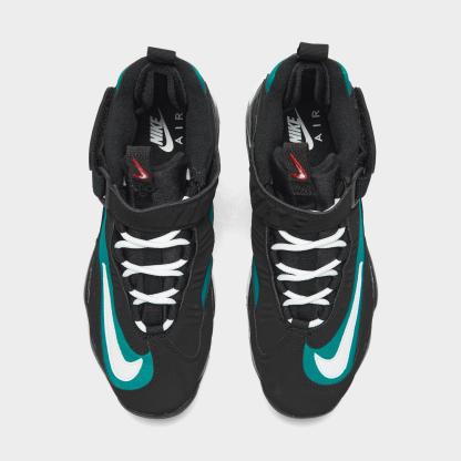 Big Kids' Nithtke Air Griffey Max 1 Casual Shoes - Black/Multicolor/Fresh Water/White - Top view