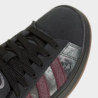 Big Kids' adidas Originals Campus 00s Casual Shoes - Black/Maroon/Gum - Detail shot