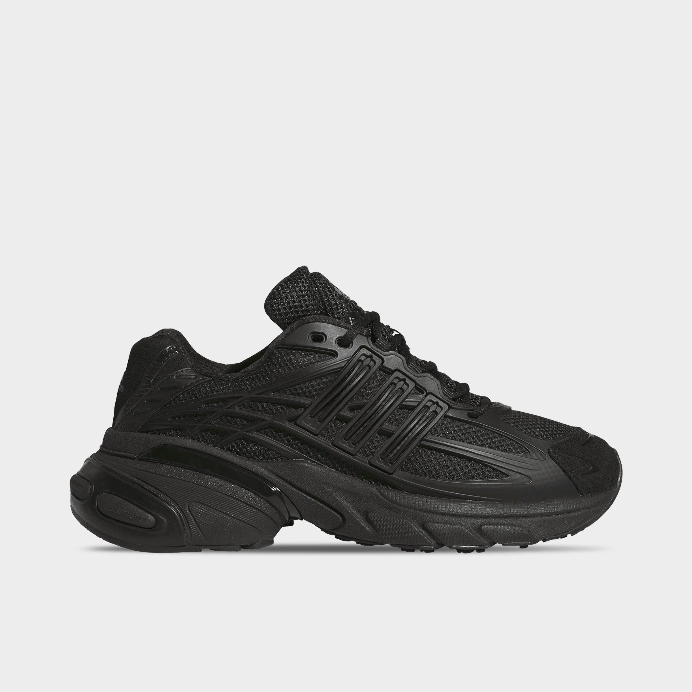 Men's adidas Adistar XLG 2.0 Casual Shoes - Part 1 - Core Black/Core Black/Cloud White - Left shoe facing left. Outside of the shoe.