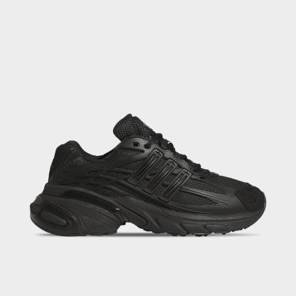 Men's adidas Adistar XLG 2.0 Casual Shoes - Part 1 - Core Black/Core Black/Cloud White - Left shoe facing left. Outside of the shoe.