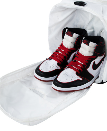 Jordan Large Logo Duffel Bag - White
