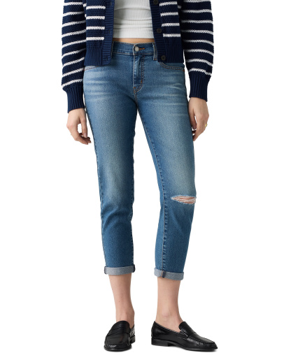 Levi's Women's Relaxed Boyfriend Tapered Leg Jeans - Timeless Tint