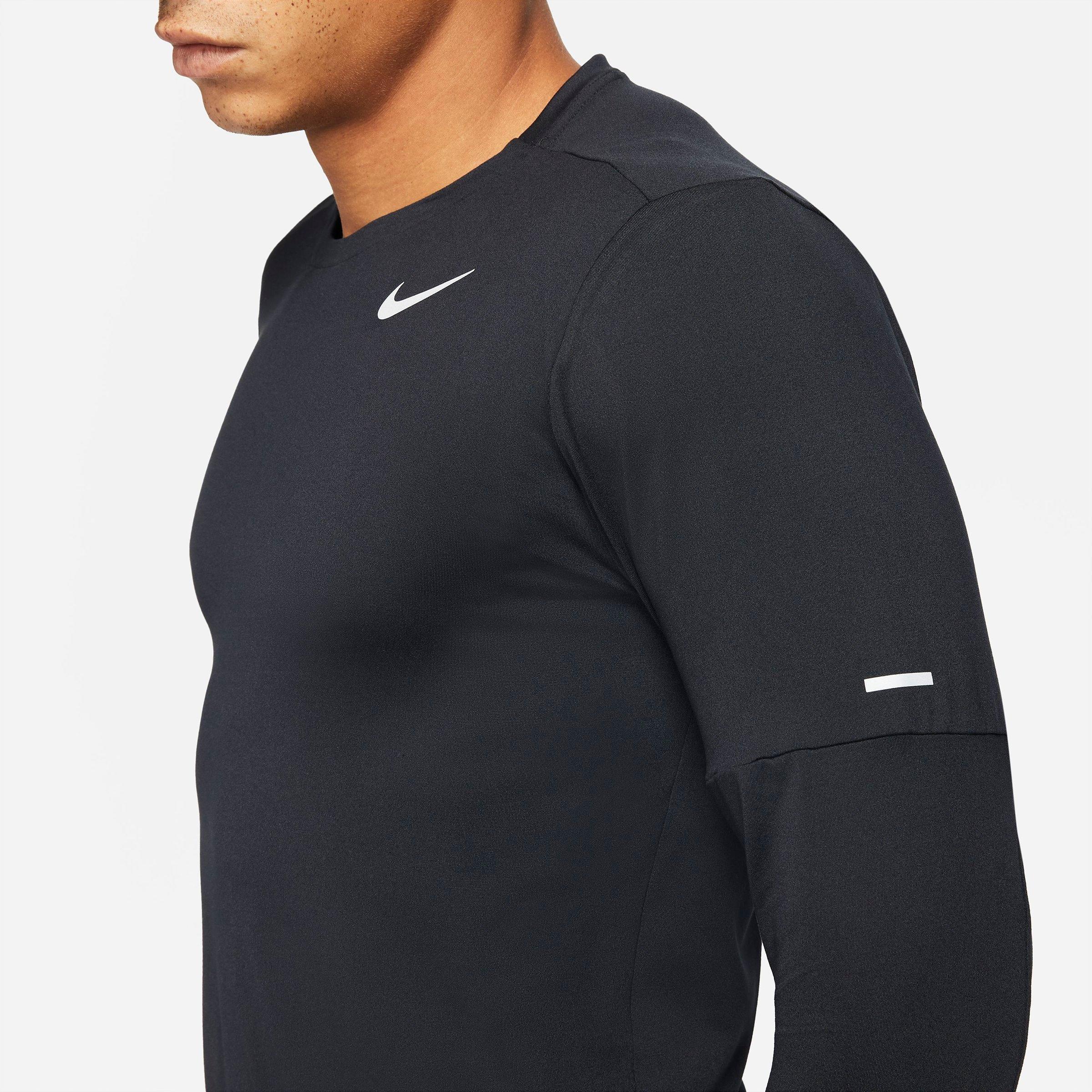 Men's Nithtke Dri-FIT Element Running Crew Top - Black