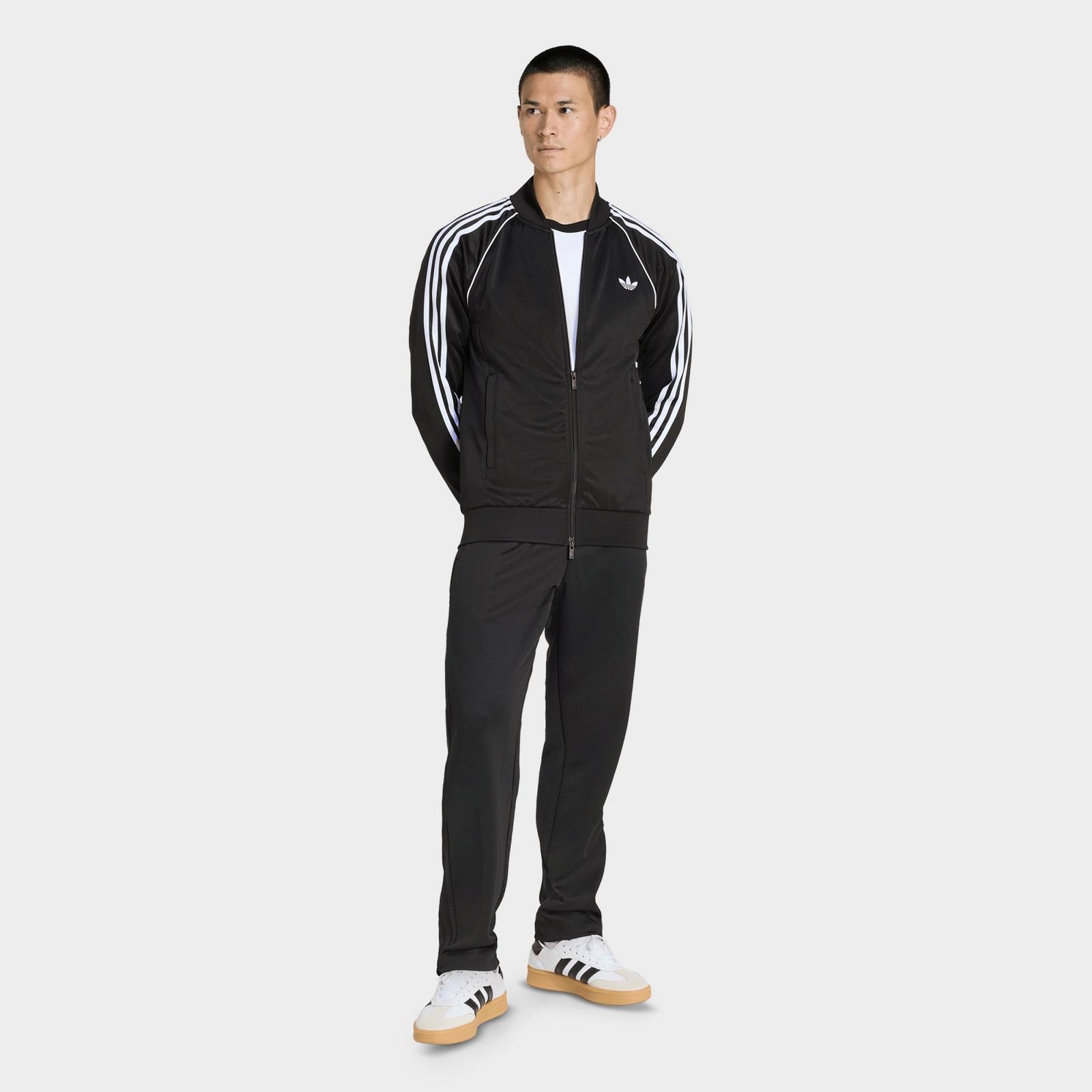 Men's adidas Originals SST Track Top - Black - view 2