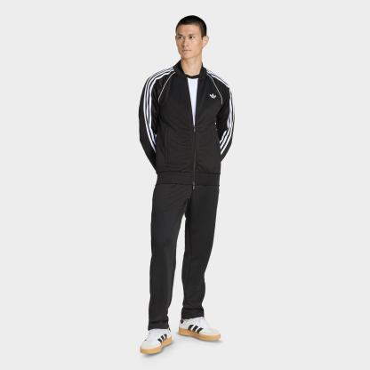 Men's adidas Originals SST Track Top - Black - view 2