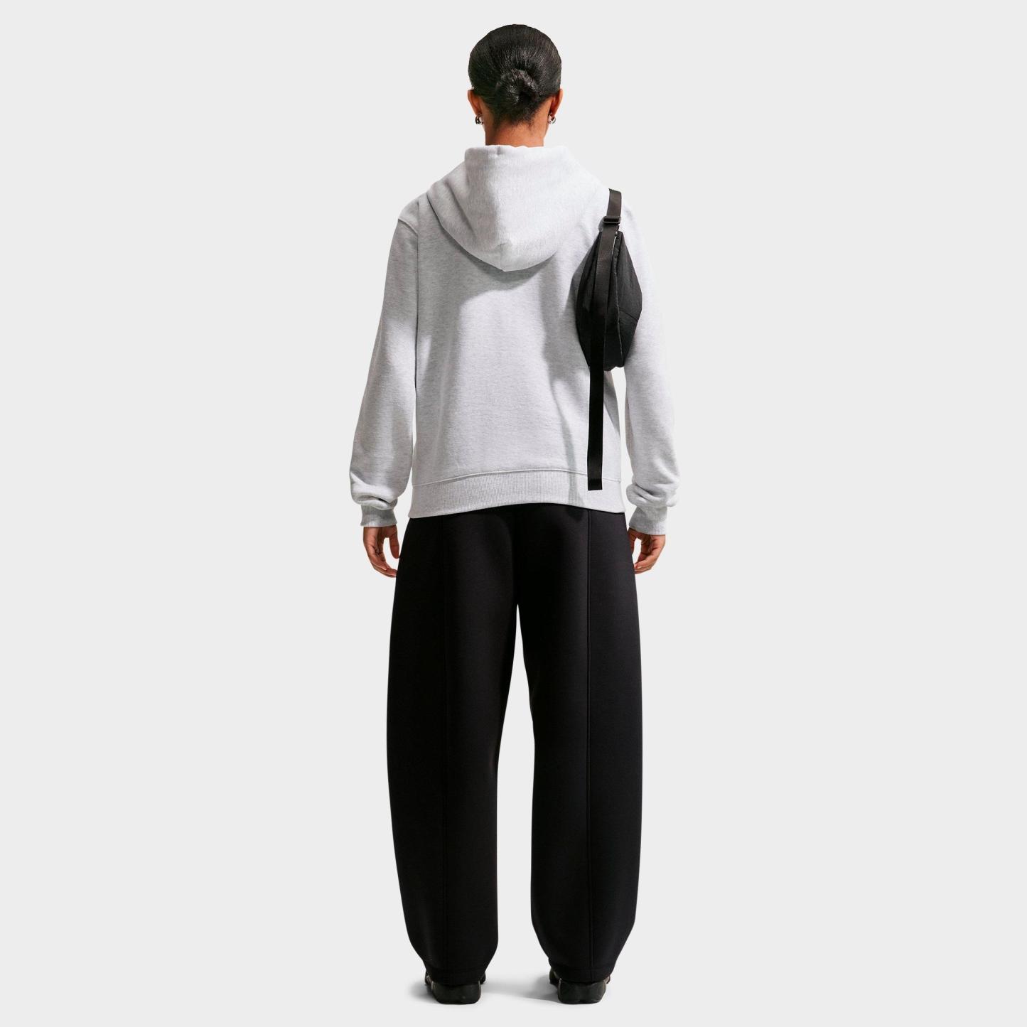 Women's Nithtke Studio Fleece Medium-Weight Full-Zip Hoodie - Birch Heather/Black