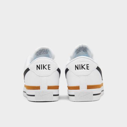 Men's Nike Court Legacy Next Nature Casual Shoes - White/Desert Ochre/Black