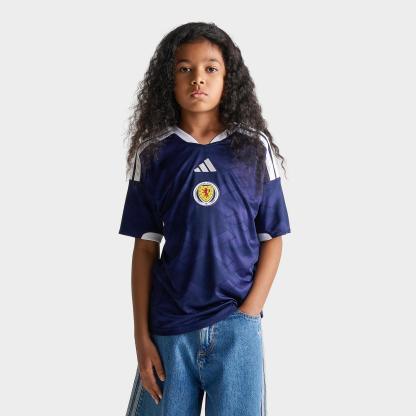 Big Kids' adidas Scotland Home Replica Soccer Jersey - Night Sky - view 1