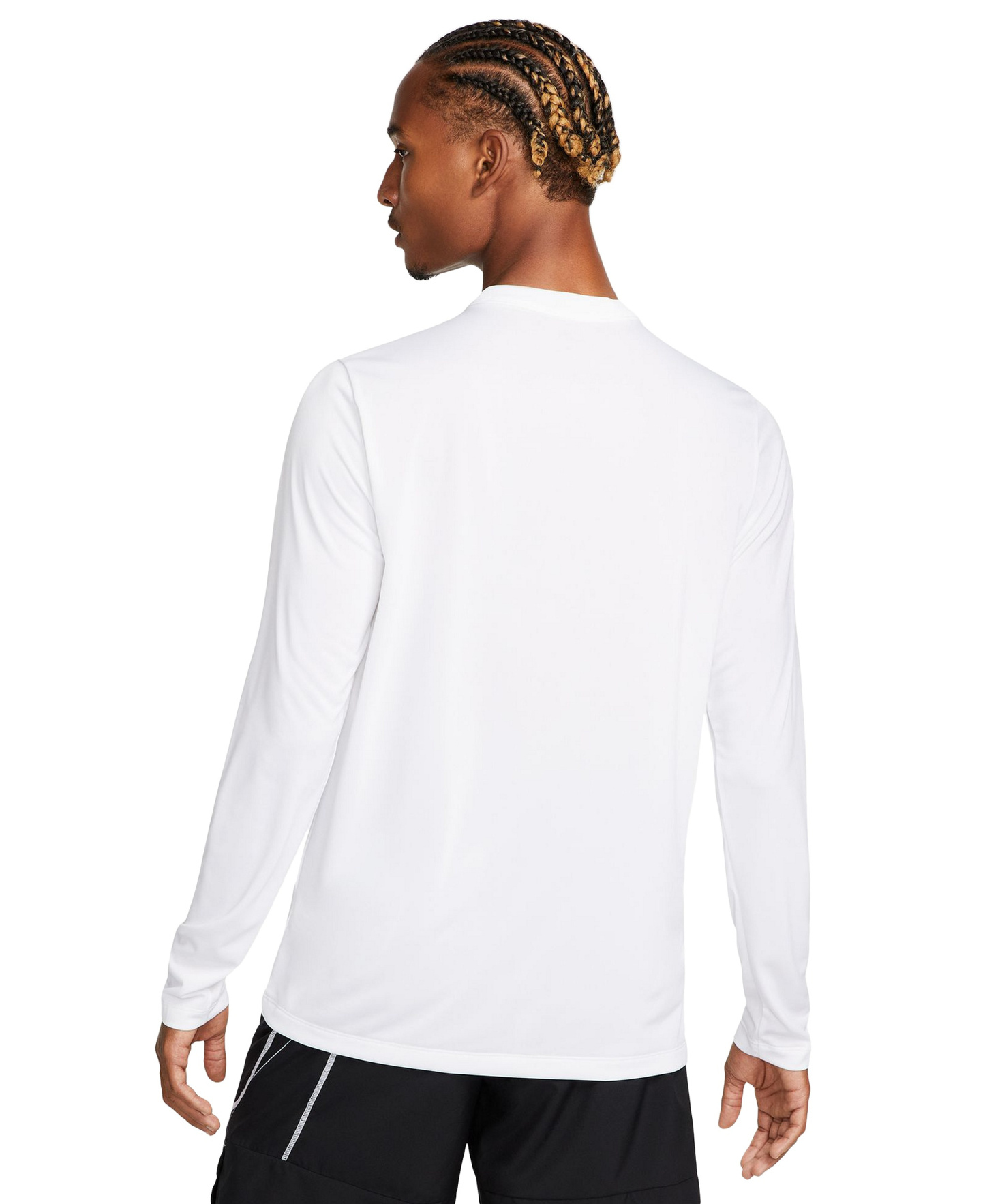 Nike Men's Legend Returns Crewneck T-Shirt - White/Black