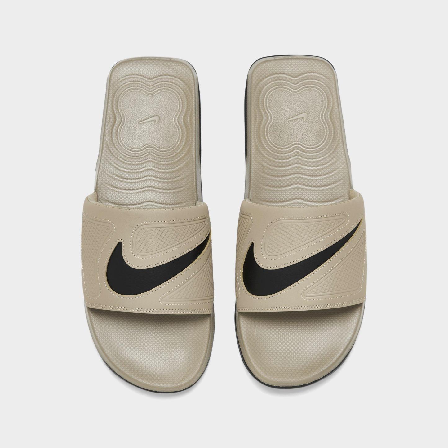 Men's Nithtke Air Max Cirro Slide Sandals - Khaki/Black/Metallic Silver - Top view