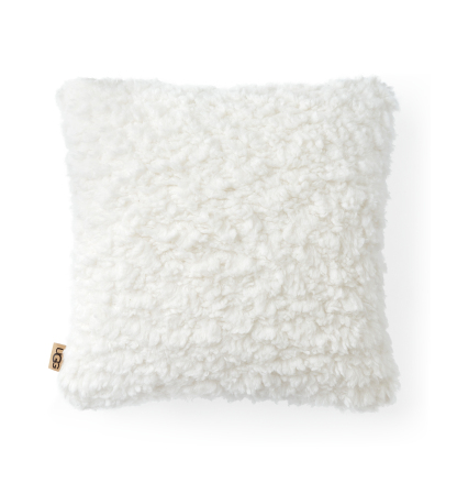 UGG® Shira Textured Decorative Pillow, 20" x 20" - Snow